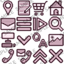 16種セットサンプルピンク